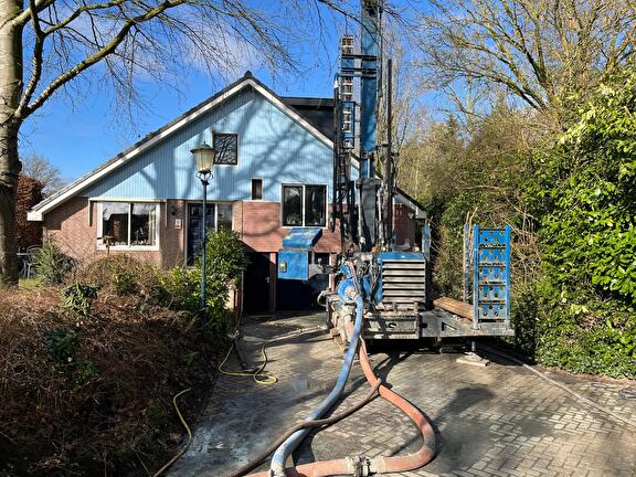285 meter diepteboring voor bodemenergie in Zuidwolde